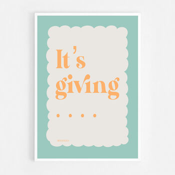 It's Giving… Print, 8 of 8