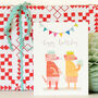 Girls' Mini Birthday Card Pack, thumbnail 4 of 9