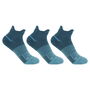 Dual Blue Luxury Walking Women's Socks Three Pairs, thumbnail 1 of 3