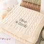 Personalised Luxury Baby Blanket – From Baby With Love, thumbnail 3 of 12