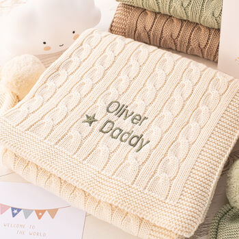Personalised Luxury Baby Blanket – From Baby With Love, 3 of 12