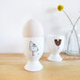 Pair Of Hen Egg Cups, thumbnail 3 of 5
