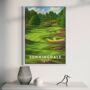 Sunningdale Golf Course Poster – Golf Wall Art Print | Gift For Golfers, Dad, Husband, Golf Gift For Him, thumbnail 1 of 2