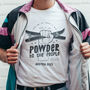 Personalised Powder To The People Ski T Shirt, thumbnail 1 of 3