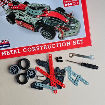 Grand Prix Racing Car Metal Construction Set, 2 of 4