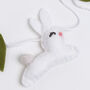 Carrot And Rabbit Garland Felt Craft Kit, thumbnail 4 of 5