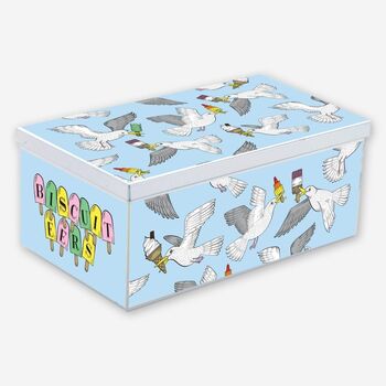 Hand Iced Ice Lolly Biscuit Tin Summer Gift, 4 of 4