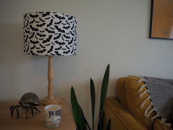 Bats On White Lampshade, 4 of 6