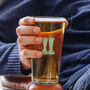 Personalised Welly Boot Pint Glass, thumbnail 4 of 10
