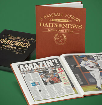 New York Mets Personalised Gift Newspaper Book, 12 of 12