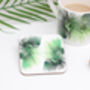 Tropical Cabbage Leaf Design Bone China Mug, thumbnail 8 of 9