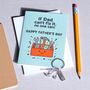 Dad Can Fix It Keyring Gift, thumbnail 4 of 6