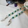Green Aromatherapy Essential Oil Diffuser Glasses Chain, thumbnail 3 of 10