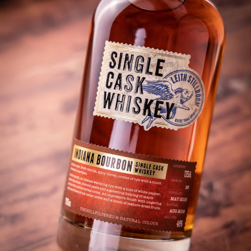 Indiana Bourbon 2015 Four Year Old By Leith Stillroom By GM Spirits Co