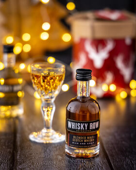 Miniature Whisky Row Gift Set, 5 of 9