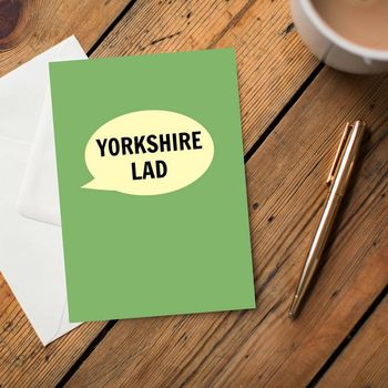 Yorkshire Lad Card, 2 of 2