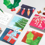 Textured Christmas Tree Card, thumbnail 2 of 8