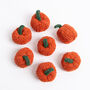 Mini Knitted Pumpkin Kit Halloween, thumbnail 3 of 4