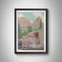 Yosemite National Park USA Travel Poster Art Print, thumbnail 1 of 6