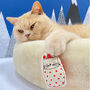 Catnip Christmas Purrito Cat Toy, thumbnail 1 of 3