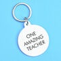One Amazing Teacher Keytag, thumbnail 1 of 2
