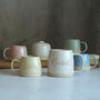Personalised Flower And Name Small Mug, thumbnail 3 of 7