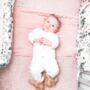 Brown Bunny Baby Slippers, Personalised, thumbnail 6 of 7