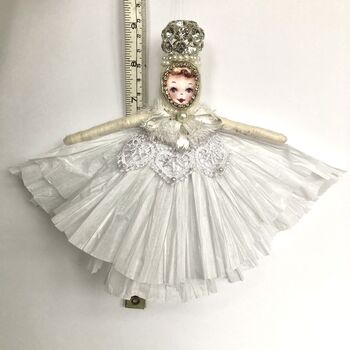 Christmas Tree Topper Angel Crystal, 8 of 8