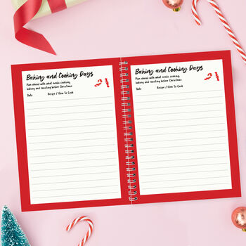 Christmas Planner A5 Personalised Christmas Organiser, 7 of 10