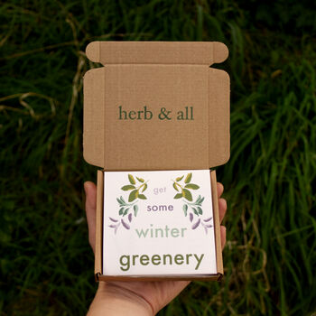 Winter Herbs Seed Kit With Sage, Rosemary And Thyme, 4 of 9