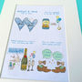 Personalised Engagement Story Print, thumbnail 5 of 10