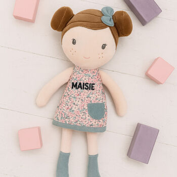 Personalised Doll My 1st Soft Toy, 3 of 5