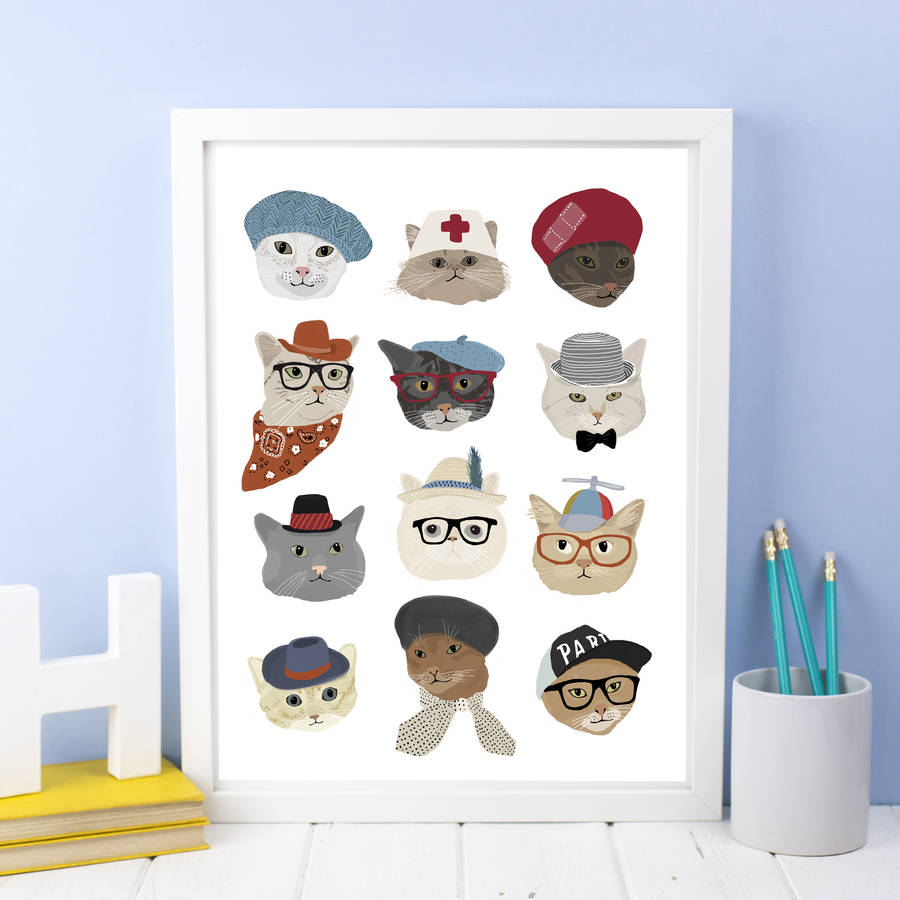 Cats With Hats, 1 of 2