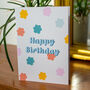 Retro Happy Birthday Card, thumbnail 5 of 7