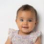 Aurelia Lavender Smock Sunsuit, thumbnail 7 of 7