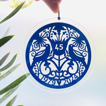 45th Sapphire Anniversary Decoration, 9 of 9