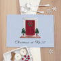 Personalised Christmas Front Door Placemat, thumbnail 1 of 4