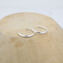 Sterling Silver Everyday Hoops, thumbnail 3 of 6