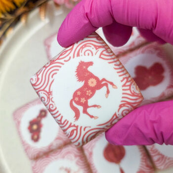 Year Of The Horse New Lunar Year Biscuits Gift Box, 12 of 12