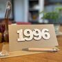 Personalised 30th Birthday 1996 Year Card, thumbnail 10 of 10