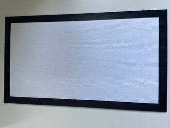 Personalised Bar Runner And Coasters Piano Black, 5 of 6