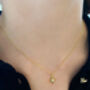 Shining Star Thank You Necklace Gold, thumbnail 5 of 6