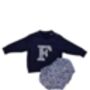 Unisex Children's Navy Personalised Sweatshirt, thumbnail 5 of 7