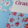 Special Grandma Cushion   Blue And Pink, thumbnail 9 of 11