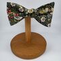 Liberty Self Tie Bow Bow Tie In Dark Green Strawberry Thief, thumbnail 3 of 3