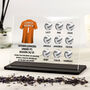 Personalised Netball Coach Thank You Acrylic Plaque, thumbnail 1 of 4