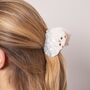White Cat Claw Clip, thumbnail 2 of 2
