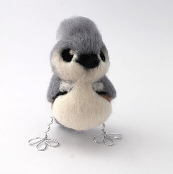 Needle Felted Tufted Titmouse, 4 of 9