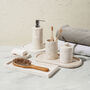 Marble Bathroom Accessories Set, thumbnail 2 of 9