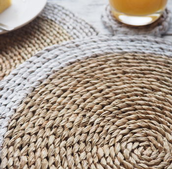 Wicker Dinner Placemats, 3 of 5